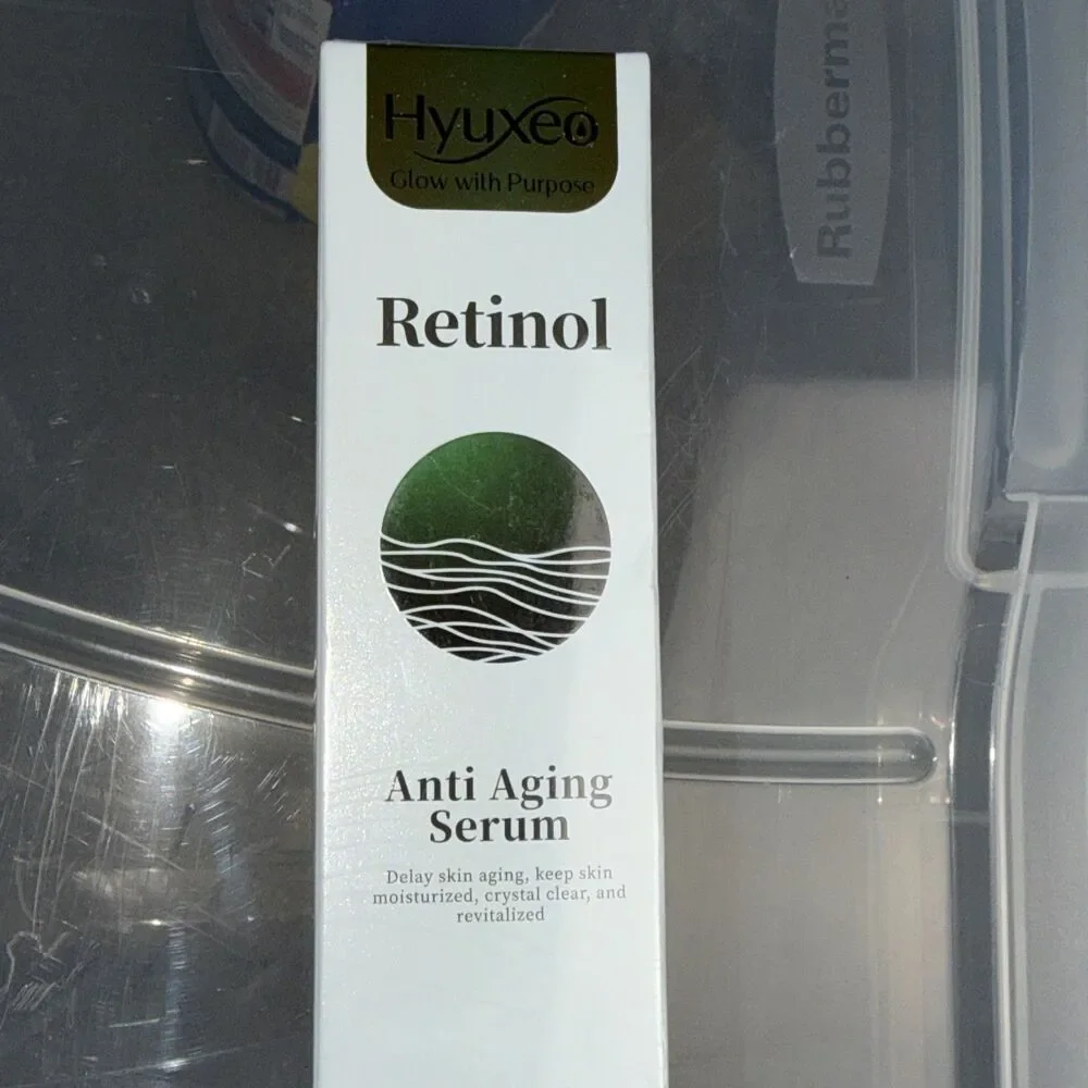 Retinol Anti Aging Serum By Hyuxeo Glow With Purpose 1.7 FlOz New Sealed 10-7-28